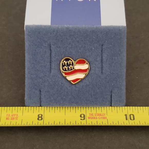 (3/$15) Avon Heart of America Pin - Picture 2 of 4